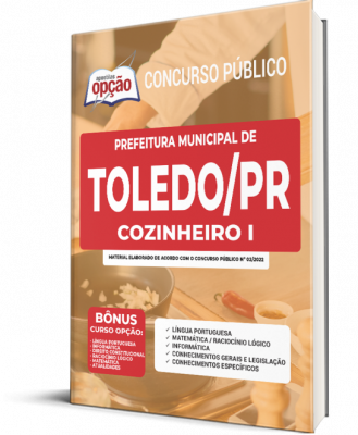 Apostila Prefeitura de Toledo - PR - Cozinheiro I
