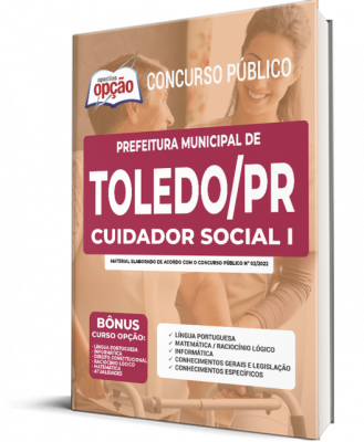 Apostila Prefeitura de Toledo - PR - Cuidador Social I