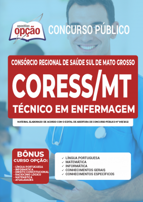 Apostila CORESS-MT - Técnico em Enfermagem