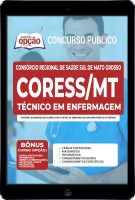 Apostila CORESS-MT em PDF - Técnico em Enfermagem