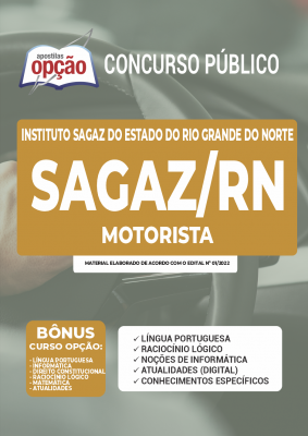 Apostila Instituto SAGAZ - RN - Motorista