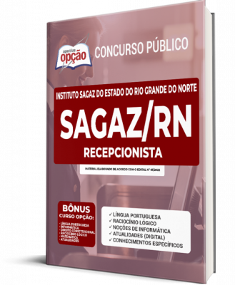 Apostila Instituto SAGAZ - RN - Recepcionista