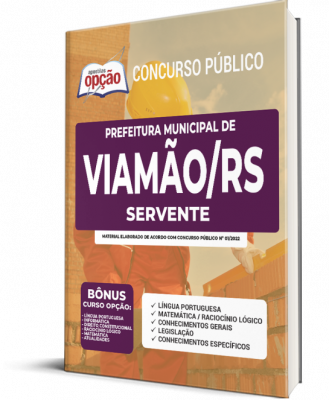 Apostila Prefeitura de Viamão - RS - Servente