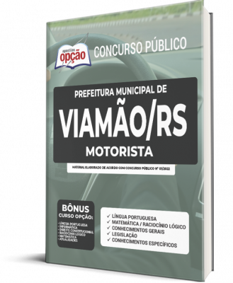 Apostila Prefeitura de Viamão - RS - Motorista