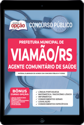 Apostila Prefeitura de Viamão - RS em PDF - Agente Comunitário de Saúde