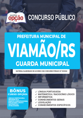 Apostila Prefeitura de Viamão - RS - Guarda Municipal