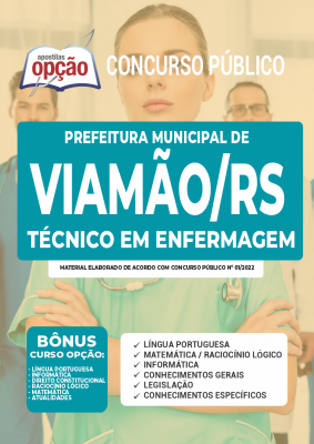 Apostila Prefeitura de Viamão - RS - Técnico em Enfermagem