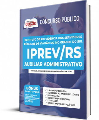 Apostila IPREV-RS - Auxiliar Administrativo