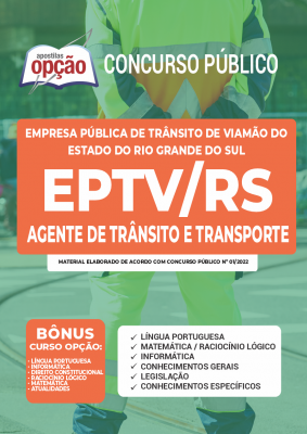 Apostila EPTV-RS - Agente de Trânsito e Transporte