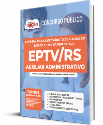 Apostila EPTV-RS - Auxiliar Administrativo