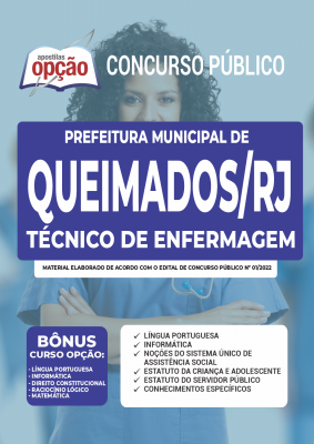 Apostila Prefeitura de Queimados - RJ - Técnico de Enfermagem