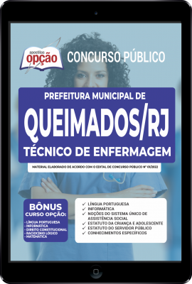 Apostila Prefeitura de Queimados - RJ em PDF - Técnico de Enfermagem
