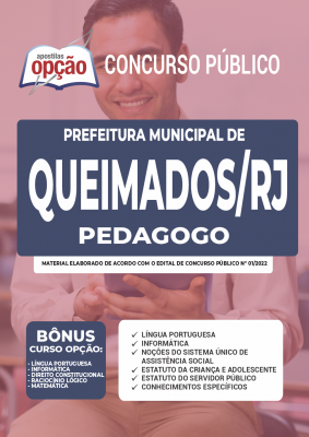 Apostila Prefeitura de Queimados - RJ - Pedagogo