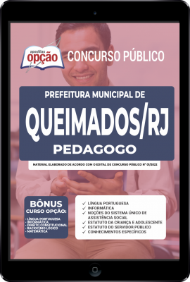 Apostila Prefeitura de Queimados - RJ em PDF - Pedagogo