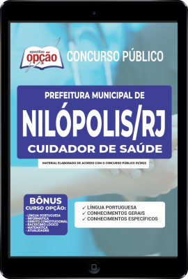 Apostila Prefeitura de Nilópolis - RJ em PDF - Cuidador de Saúde