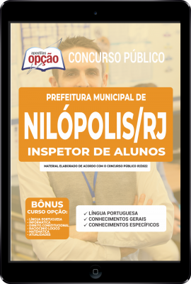 Apostila Prefeitura de Nilópolis - RJ em PDF - Inspetor de Alunos 2022