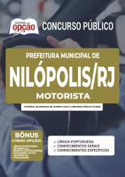 Apostila Prefeitura de Nilópolis - RJ 2022 - Motorista