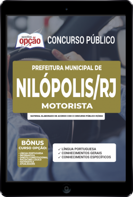 Apostila Prefeitura de Nilópolis - RJ em PDF - Motorista