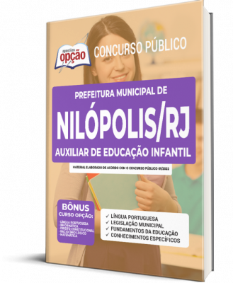 Apostila Prefeitura de Nilópolis - RJ - Auxiliar de Educação Infantil