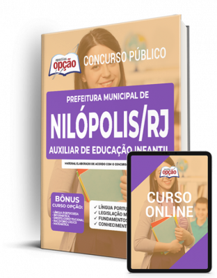 Apostila Prefeitura de Nilópolis – RJ 2022 – Auxiliar de Educação Infantil