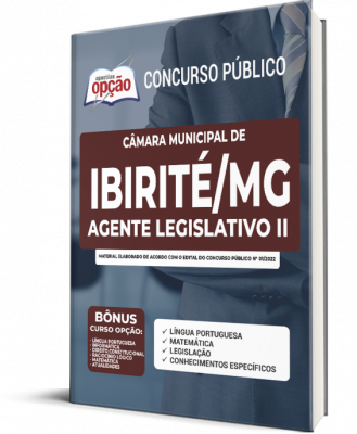 Apostila Câmara de Ibirité - MG - Agente Legislativo II