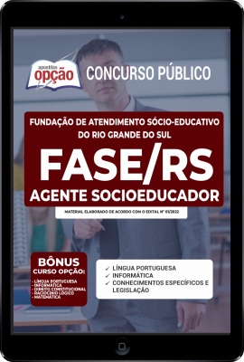Apostila FASE-RS em PDF - Agente Socioeducador