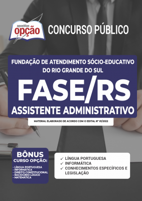 Apostila FASE-RS - Assistente Administrativo