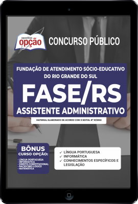 Apostila FASE-RS em PDF - Assistente Administrativo