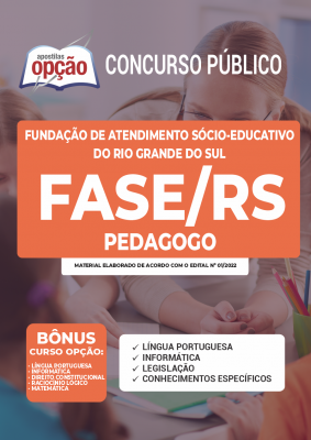 Apostila FASE-RS - Pedagogo