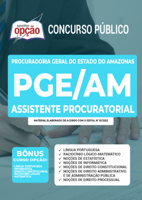 Apostila PGE-AM - Assistente Procuratorial