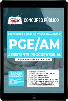 Apostila PGE-AM em PDF - Assistente Procuratorial