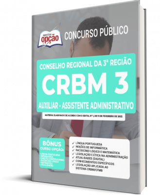 Apostila CRBM 3 - Auxiliar - Assistente Administrativo