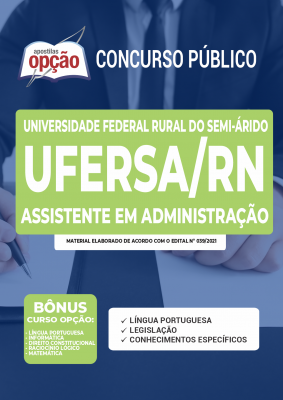 Apostila UFERSA-RN - Assistente em Administração