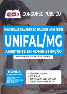 Apostila UNIFAL-MG - Assistente em Administração