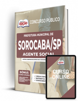 Apostila Prefeitura de Sorocaba - SP - Agente Social