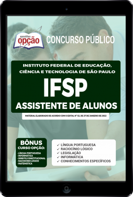 Apostila IFSP em PDF - Assistente de Alunos