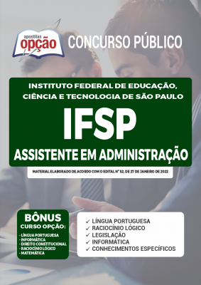 Apostila IFSP - Assistente em Administração