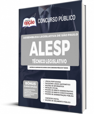 Apostila ALESP - Técnico Legislativo