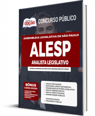 Apostila ALESP - Analista Legislativo