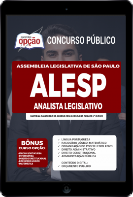 Apostila ALESP em PDF - Analista Legislativo