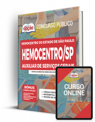 Apostila HEMOCENTRO-SP - Auxiliar de Serviços Gerais