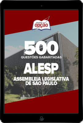 Caderno ALESP - 500 Questões Gabaritadas em PDF