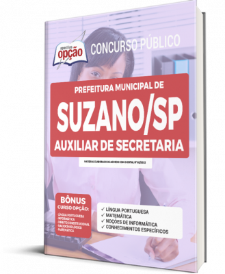 Apostila Prefeitura de Suzano - SP - Auxiliar de Secretaria