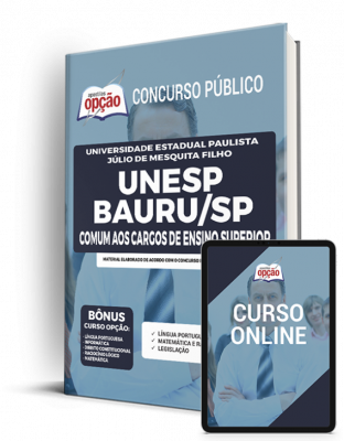 Apostila UNESP Bauru - SP - Comum aos Cargos de Ensino Superior