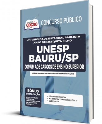 Apostila UNESP Bauru - SP - Comum aos Cargos de Ensino Superior