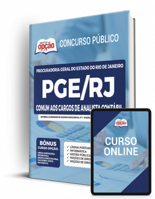 Apostila PGE-RJ - Comum a Todos os Cargos: Analista Contábil; Analista de Sistemas e Métodos; Analista Processual e Técnico Processual