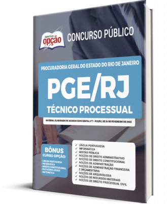 Apostila PGE-RJ - Técnico Processual