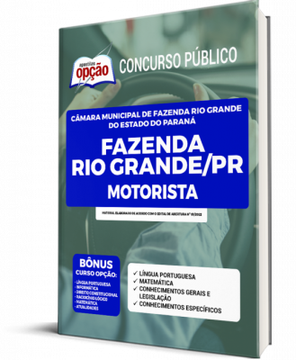 Apostila Câmara de Fazenda Rio Grande - PR - Motorista