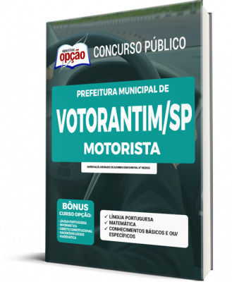 Apostila Prefeitura de Votorantim - SP - Motorista