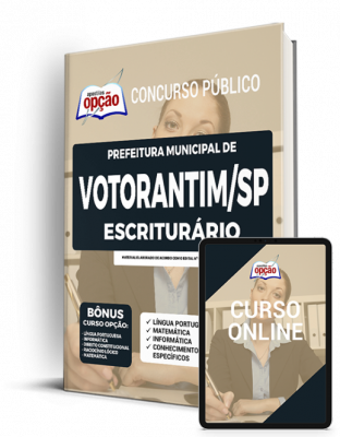 Apostila Prefeitura de Votorantim - SP - Escriturário